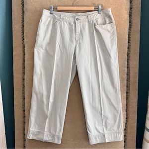 WHITE SIERRA Cotton Capris Plus Size